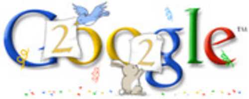 Free download Google Doodle - Happy New Year 2002! free photo or picture to be edited with GIMP online image editor