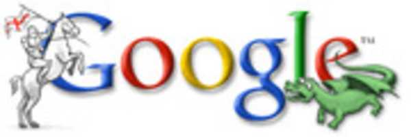 Free download Google Doodle - St. George Day 2002 free photo or picture to be edited with GIMP online image editor