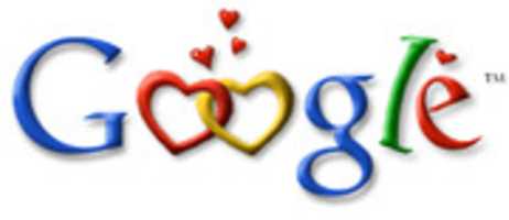 Free download Google Doodle - Valentines Day 2003 free photo or picture to be edited with GIMP online image editor