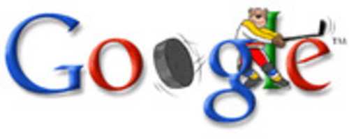 Free download Google Doodle - Winter Olympics 2002 - Hockey free photo or picture to be edited with GIMP online image editor