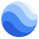 Google Earth for Browser  screen for extension Chrome web store in OffiDocs Chromium