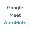 Google Meet Auto Mute  screen for extension Chrome web store in OffiDocs Chromium