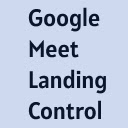 google meet landing control  screen for extension Chrome web store in OffiDocs Chromium