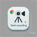 Google Meet Recording Reminder  screen for extension Chrome web store in OffiDocs Chromium