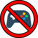 Google Search Game Blocker  screen for extension Chrome web store in OffiDocs Chromium