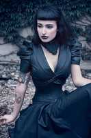 Free picture Gothic model to be edited by GIMP online free image editor by OffiDocs