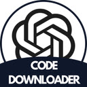 GPT Code Download Button  screen for extension Chrome web store in OffiDocs Chromium