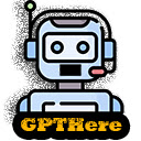 GPT Here  screen for extension Chrome web store in OffiDocs Chromium