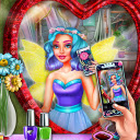 Gracie Fairy Selfie Game  screen for extension Chrome web store in OffiDocs Chromium