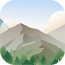 Gradient mountain landscape  screen for extension Chrome web store in OffiDocs Chromium