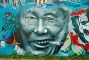 Free download Graffiti on a Wall in China free photo or picture to be edited with GIMP online image editor