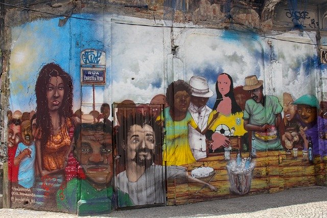 Bezpłatne pobieranie Graffiti Rio De Janeiro Brazilwood - darmowe zdjęcie lub obraz do edycji za pomocą internetowego edytora obrazów GIMP