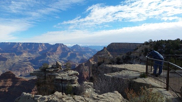 Free picture Grand Canyon Blue Sky Nature -  to be edited by GIMP free image editor by OffiDocs