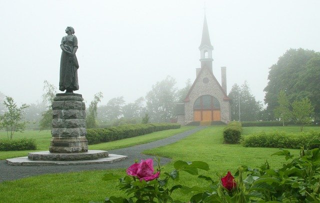 Free download grand pre acadian french church free picture to be edited with GIMP free online image editor