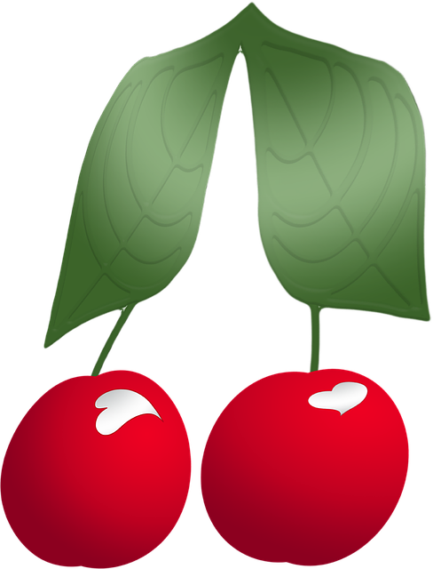 Free download Graphic Cherries Cherry - Free vector graphic on Pixabay free illustration to be edited with GIMP free online image editor