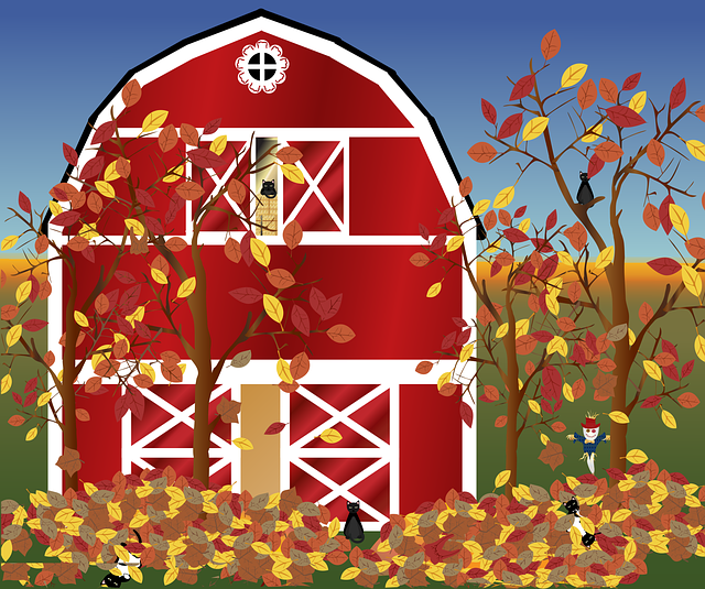 Faça o download gratuito do gráfico de vetor gráfico Fall FarmFree no Pixabay ilustração gratuita para ser editada com o editor de imagens on-line do GIMP