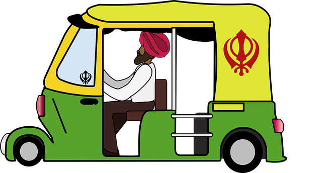 Free download Graphic India Auto Rickshaw - Free vector graphic on Pixabay free illustration to be edited with GIMP free online image editor