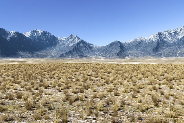 Free download grass mountains landscape steppe free picture to be edited with GIMP free online image editor