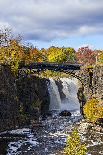 Free download Great Falls Paterson New Jersey -  free photo or picture to be edited with GIMP online image editor