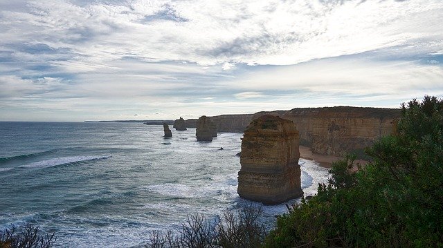 무료 다운로드 Great Ocean Road Coastline - 무료 사진 또는 GIMP 온라인 이미지 편집기로 편집할 수 있는 사진