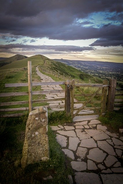 Free download Great Ridge Castleton Peak -  free photo or picture to be edited with GIMP online image editor