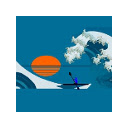 Great Sandy Ocean Race (Grunge)  screen for extension Chrome web store in OffiDocs Chromium