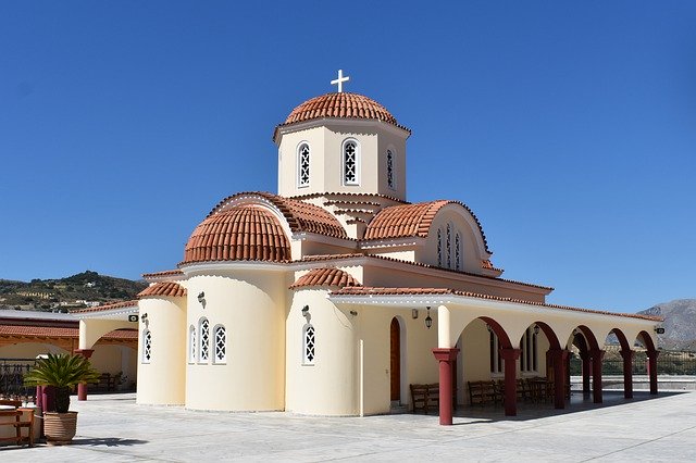 Free download Greece Crete Church -  free photo or picture to be edited with GIMP online image editor