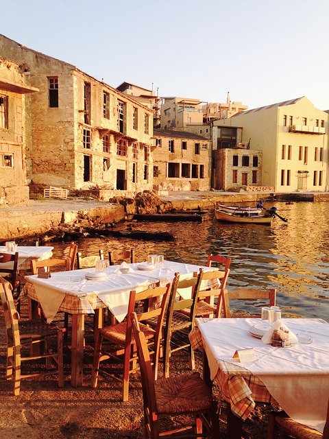 Descarga gratuita Greece Restaurant Mediterranean - foto o imagen gratuita para editar con el editor de imágenes en línea GIMP
