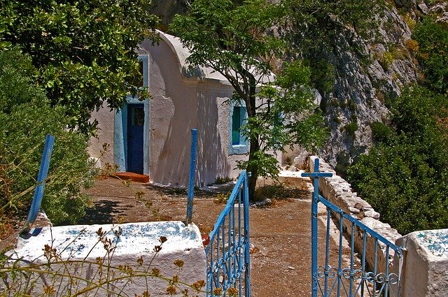 Template Photo Greece Samos Chapel -  for OffiDocs