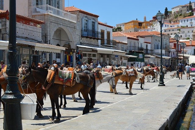 Free download Greece Ydra Island Greek Islands -  free photo or picture to be edited with GIMP online image editor