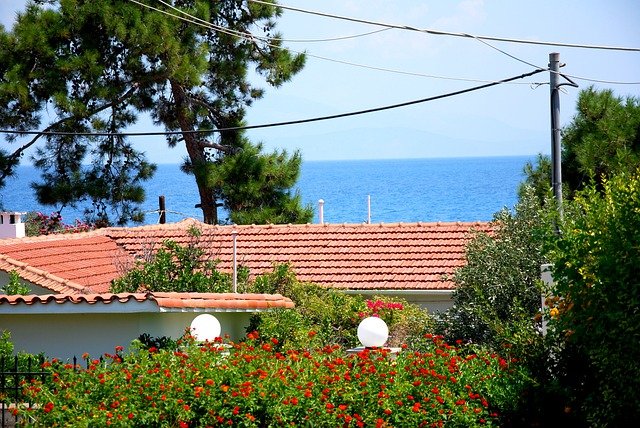 Free download greek summer greece greek village free picture to be edited with GIMP free online image editor