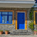 Green door frame  screen for extension Chrome web store in OffiDocs Chromium