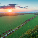 Green fields and flower paths  screen for extension Chrome web store in OffiDocs Chromium