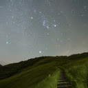 Green fields and thousands of stars  screen for extension Chrome web store in OffiDocs Chromium