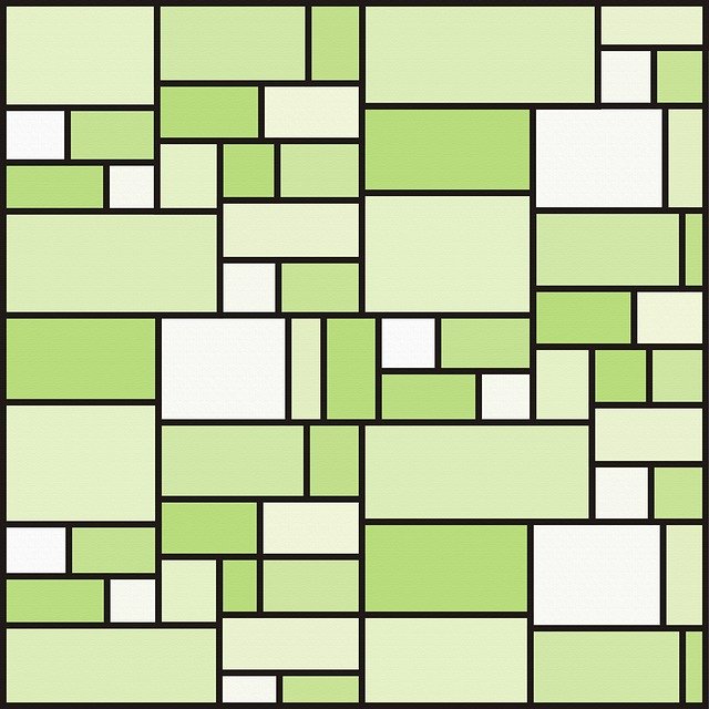 Free download Green Geometric Digital Paper -  free illustration to be edited with GIMP free online image editor