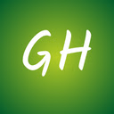 Green Heart Theme  screen for extension Chrome web store in OffiDocs Chromium