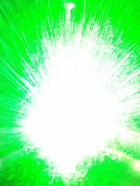 Free download Green Laser Light -  free illustration to be edited with GIMP free online image editor