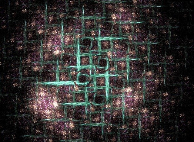 Free download Green Maroon Fractal -  free illustration to be edited with GIMP free online image editor