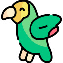 Green Parrot Perch  screen for extension Chrome web store in OffiDocs Chromium