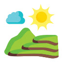 Green Rice Terraces  screen for extension Chrome web store in OffiDocs Chromium