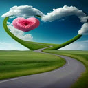 Green road wallpaper  screen for extension Chrome web store in OffiDocs Chromium