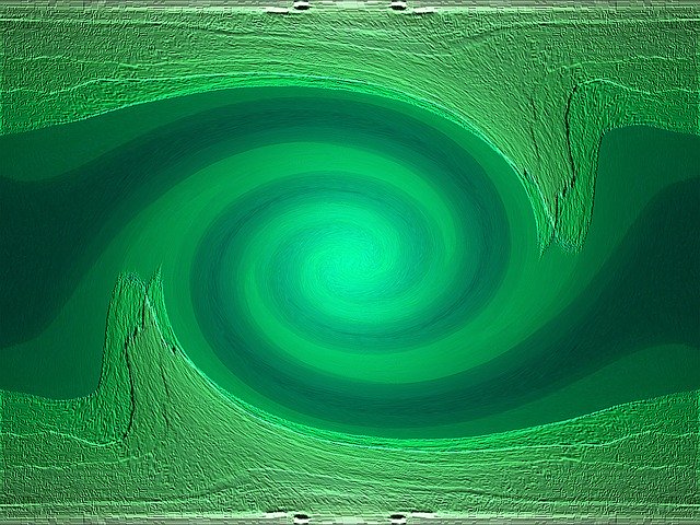Free download Green Swirl Abstract -  free illustration to be edited with GIMP free online image editor