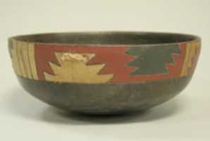 Free download Greyware Bowl with Incised Geometric Patterns free photo or picture to be edited with GIMP online image editor