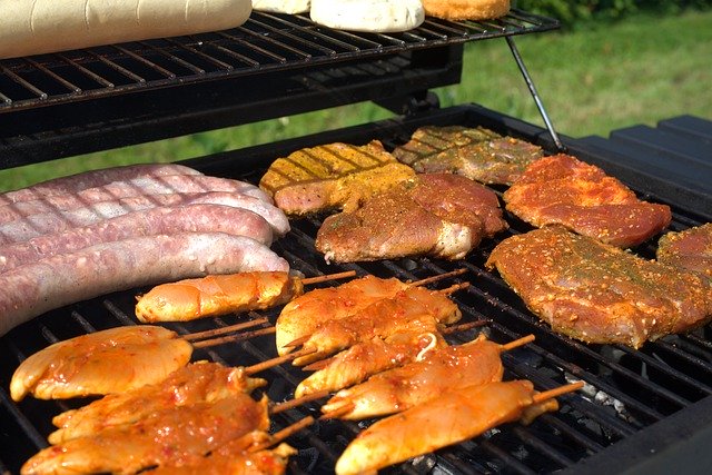 Free download Grill Grilled Meats Meat -  free photo or picture to be edited with GIMP online image editor