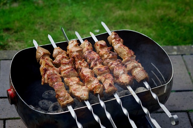 Free download grill meat barbequeue bbq flesh free picture to be edited with GIMP free online image editor