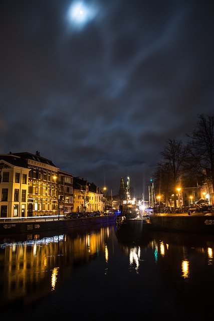 Free download groningen city night dutch tourism free picture to be edited with GIMP free online image editor