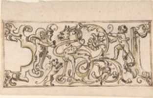 Free download Grotesque Ornament Drawing free photo or picture to be edited with GIMP online image editor