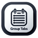 Group Tabs  screen for extension Chrome web store in OffiDocs Chromium
