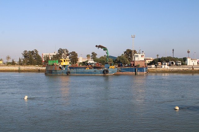 Free download Guadalete River The Port Of Santa -  free photo or picture to be edited with GIMP online image editor