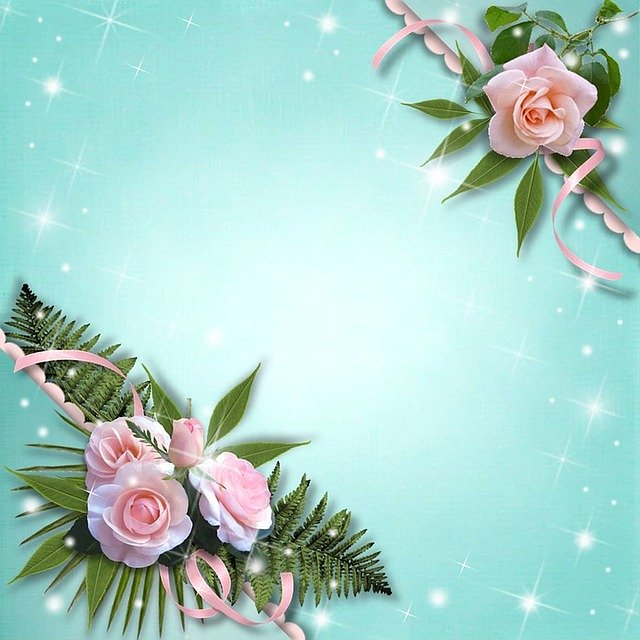Free download Guestbook Background Flowers -  free illustration to be edited with GIMP free online image editor